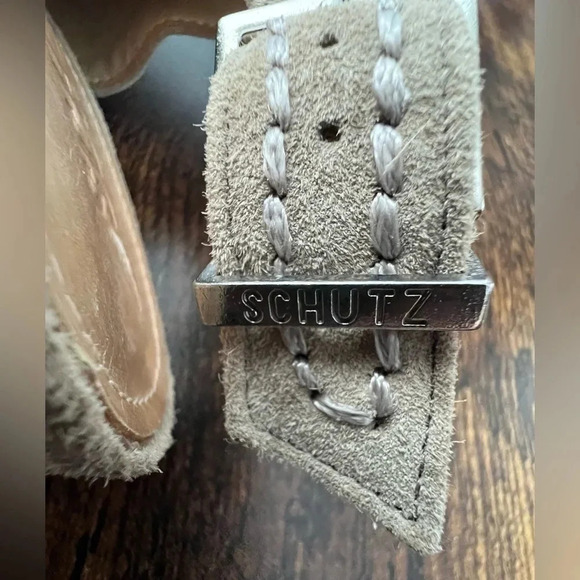 SCHUTZ | ladies peep toe sling back shoe.  Size: 8.5B - Picture 11 of 16